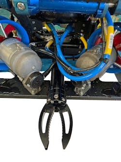 The OM-1 on an ROV. The OM-1 on an ROV.