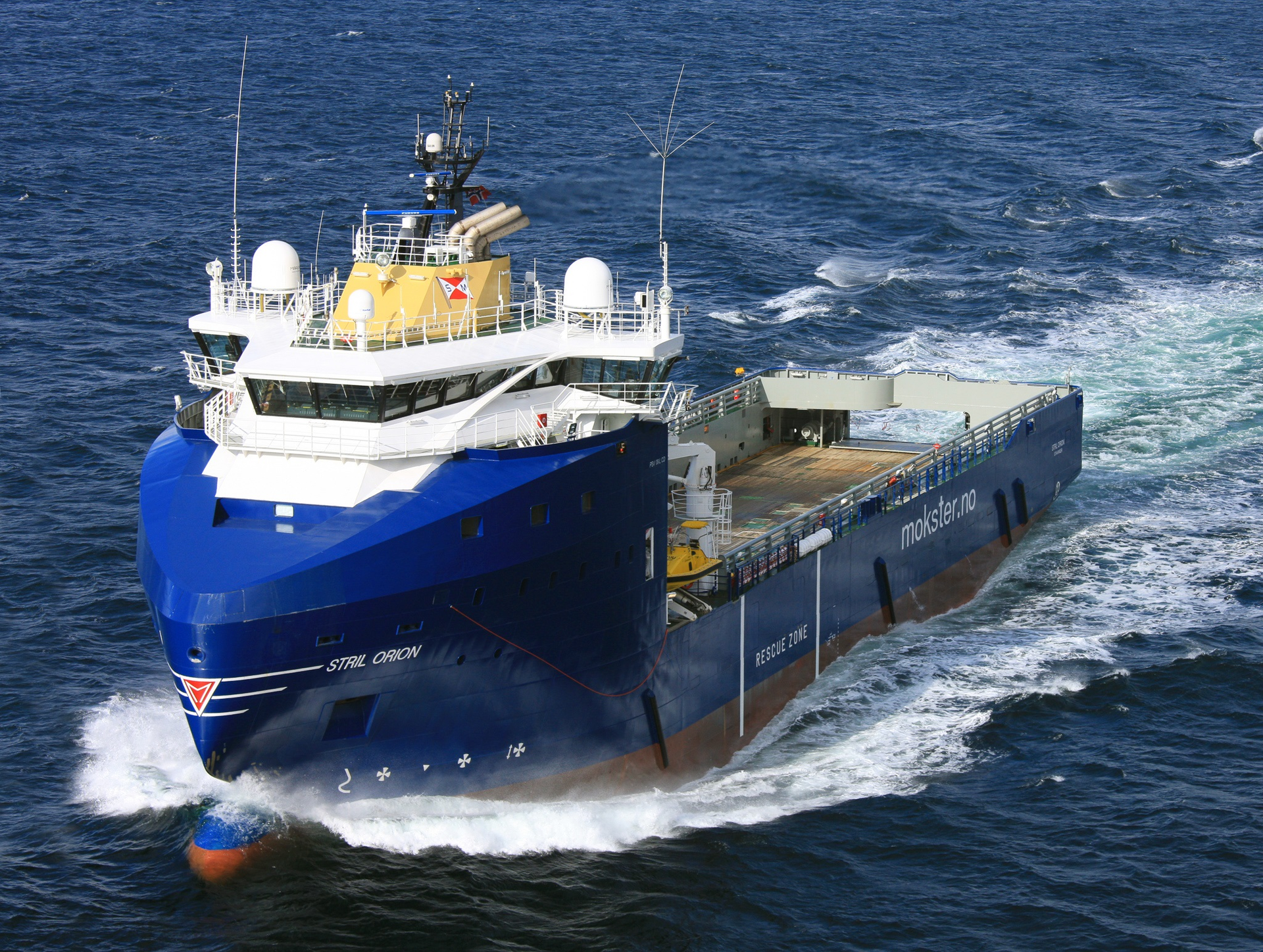 The platform supply vessel Stril Orion.
