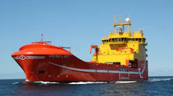 The platform supply vessel Viking Lady.
