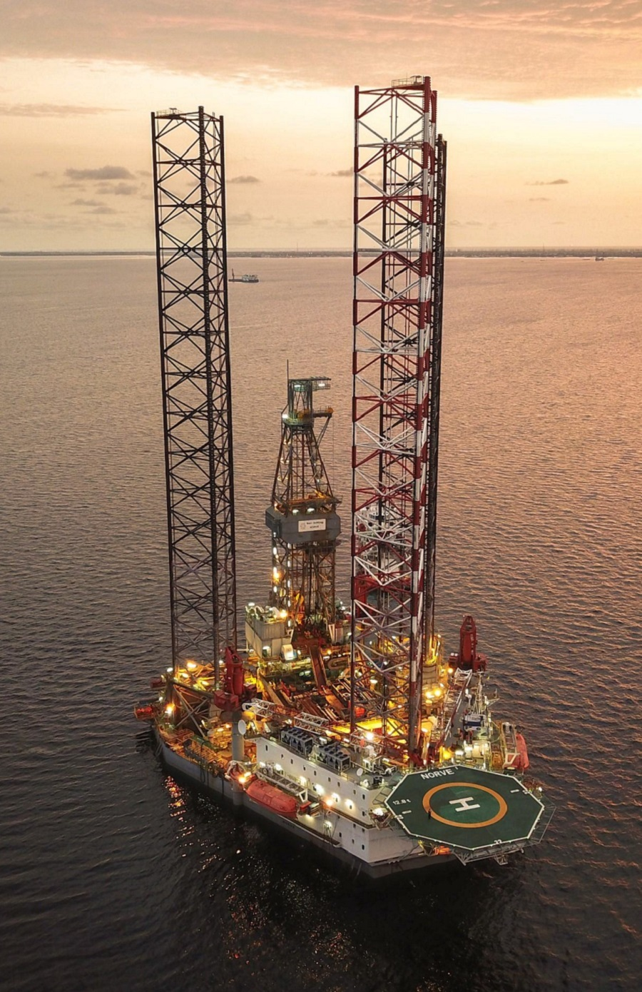 The Borr Drilling jackup Norve.