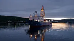 The drilling vessel Bavenit.