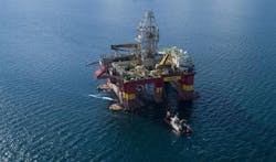 The semisubmersible Stena Don will drill the Anchois appraisal well. The semisubmersible Stena Don will drill the Anchois appraisal well.