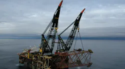 The Goldeneye platform was removed using Heerema’s reverse installation method.