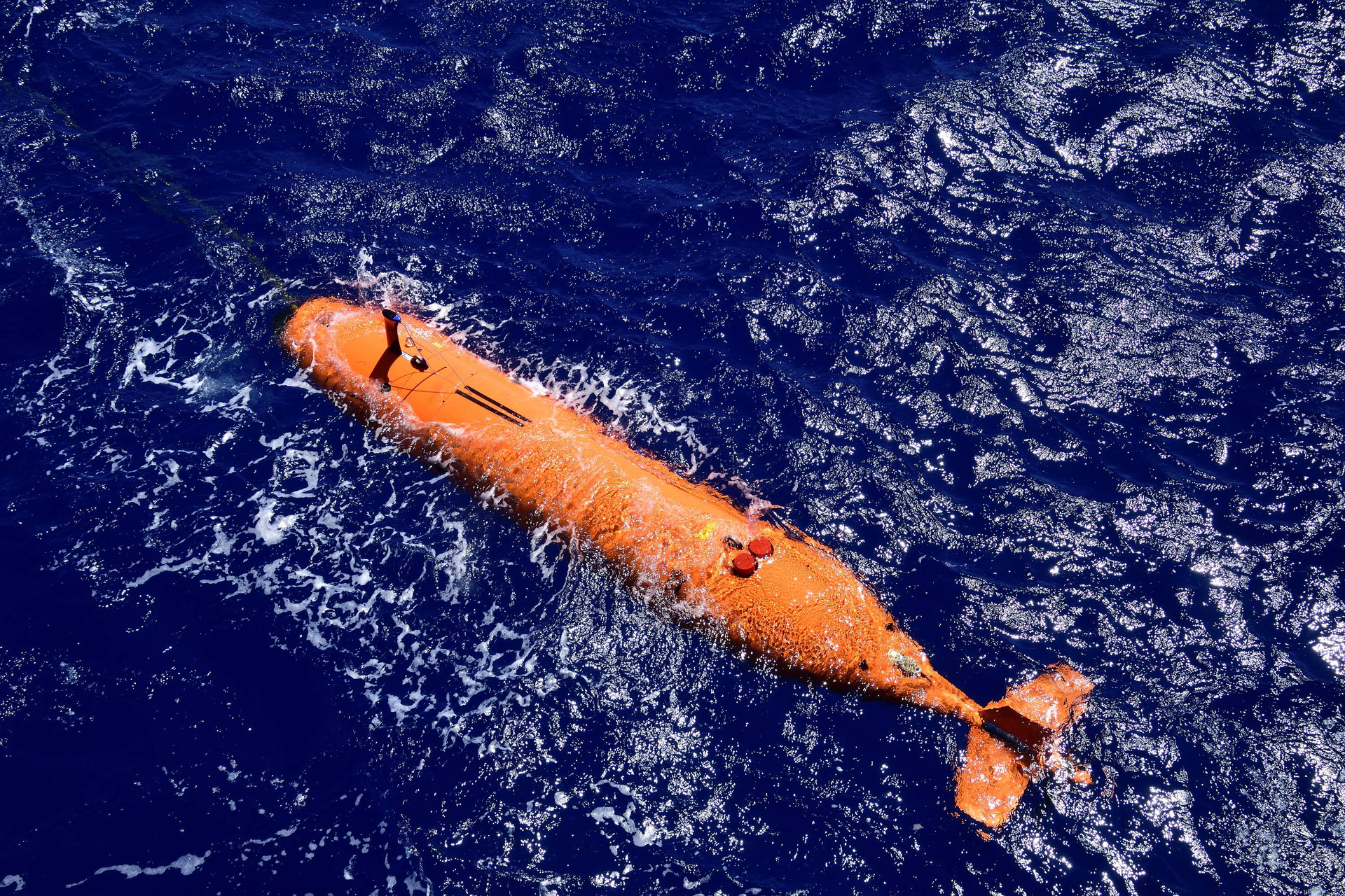 A Kongsberg Hugin 1000 AUV.