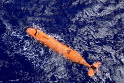 A Kongsberg Hugin 1000 AUV. A Kongsberg Hugin 1000 AUV.