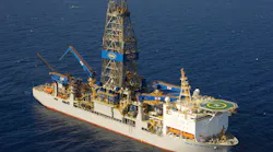 The drillship Noble Tom Madden.