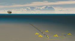 Solveig is a five-well subsea tieback to the Edvard Grieg platform in the Norwegian North Sea.