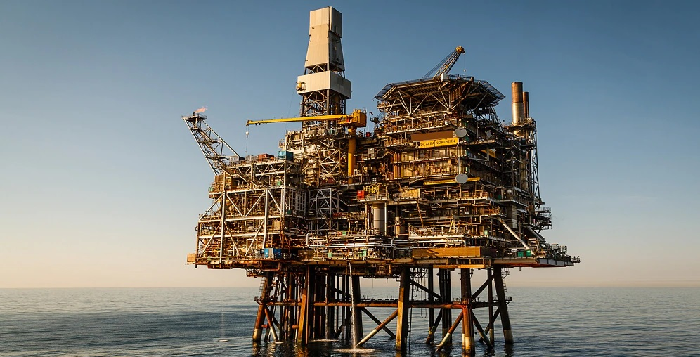 The Alba Northern platform in the UK central North Sea.