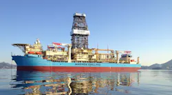 The drillship Maersk Voyager.