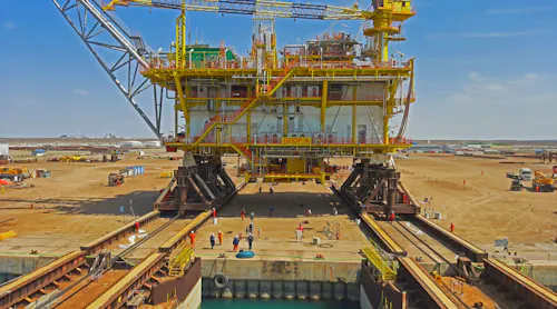 Drilling Module Mammoet jacks up drilling modules for giant ACE platform | Offshore