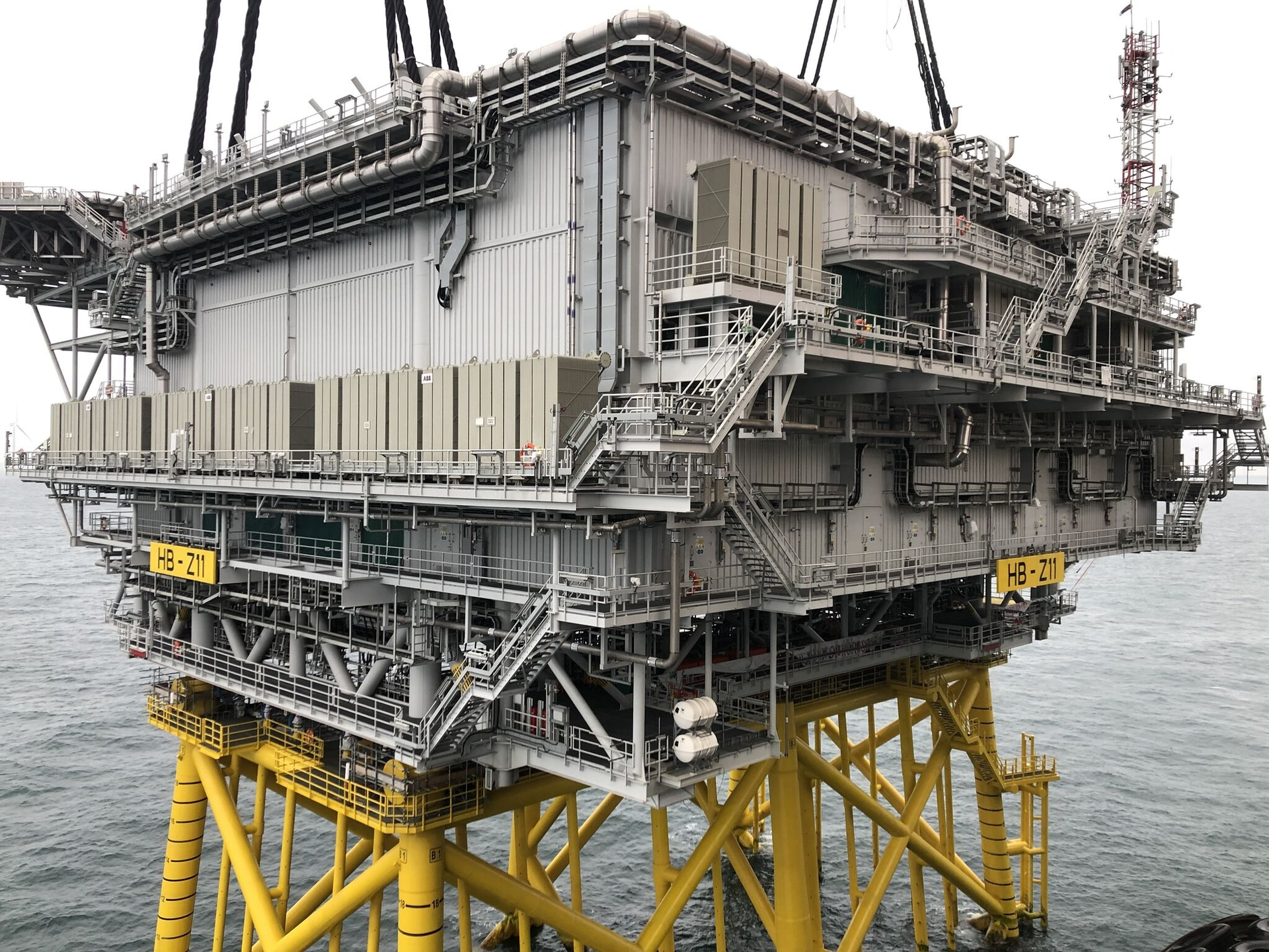 The Hornsea Two offshore substation.
