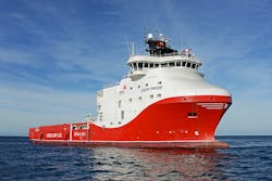 The 89-m (292-ft) PSV Siem Pride currently operates with Wärtsilä 34DF engines, but will be upgraded to incorporate the Wärtsilä HY hybrid solution. The 89-m (292-ft) PSV Siem Pride currently operates with Wärtsilä 34DF engines, but will be upgraded to incorporate the Wärtsilä HY hybrid solution.