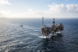 The Ula field complex in the southern Norwegian North Sea. The Ula field complex in the southern Norwegian North Sea.