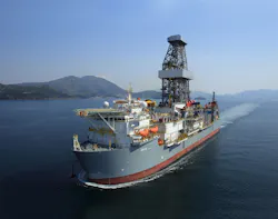 The drillship VALARIS DS-9.