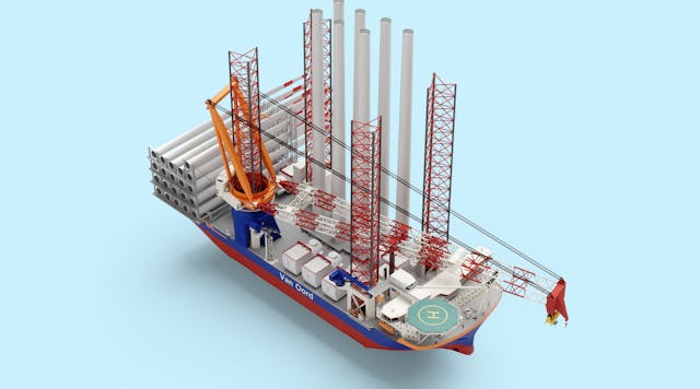 Van Oord Orders Mega Ship Image Offshore Installation Vessel