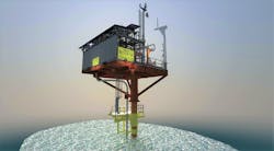 The renewable energy-powered platform will be installed in block 1 (a) in the Gulf of Paria. The renewable energy-powered platform will be installed in block 1 (a) in the Gulf of Paria.