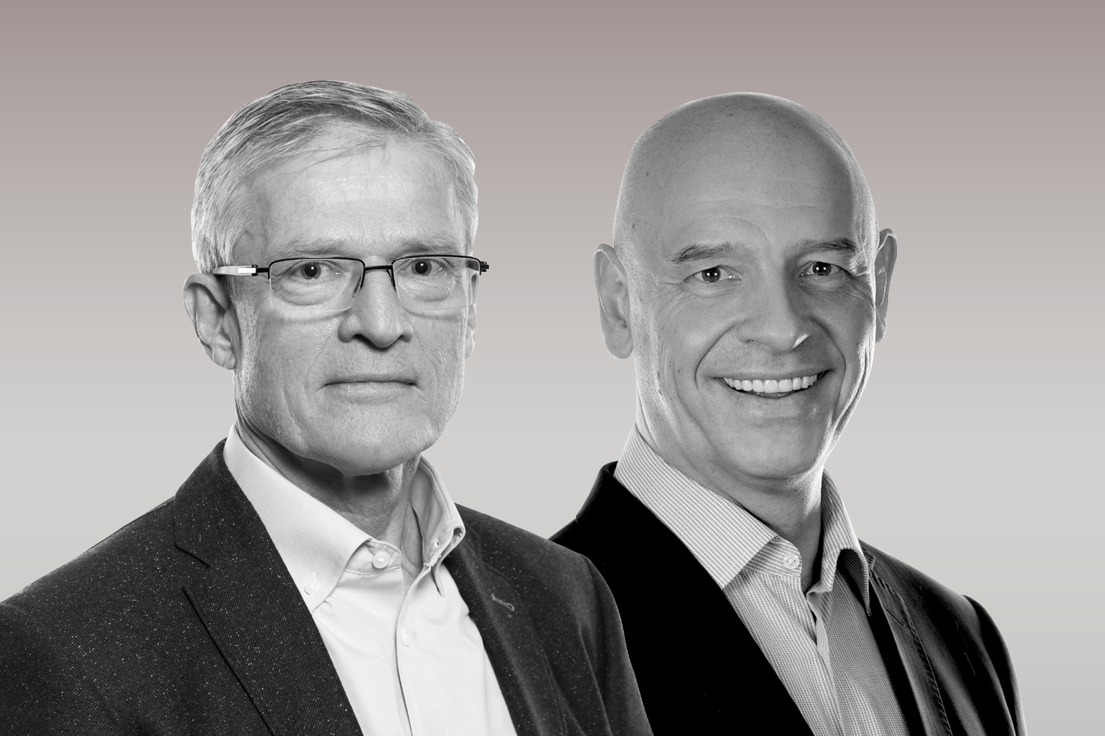 David Wells (left) and Reuben Segal (right).