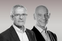 David Wells (left) and Reuben Segal (right). David Wells (left) and Reuben Segal (right).