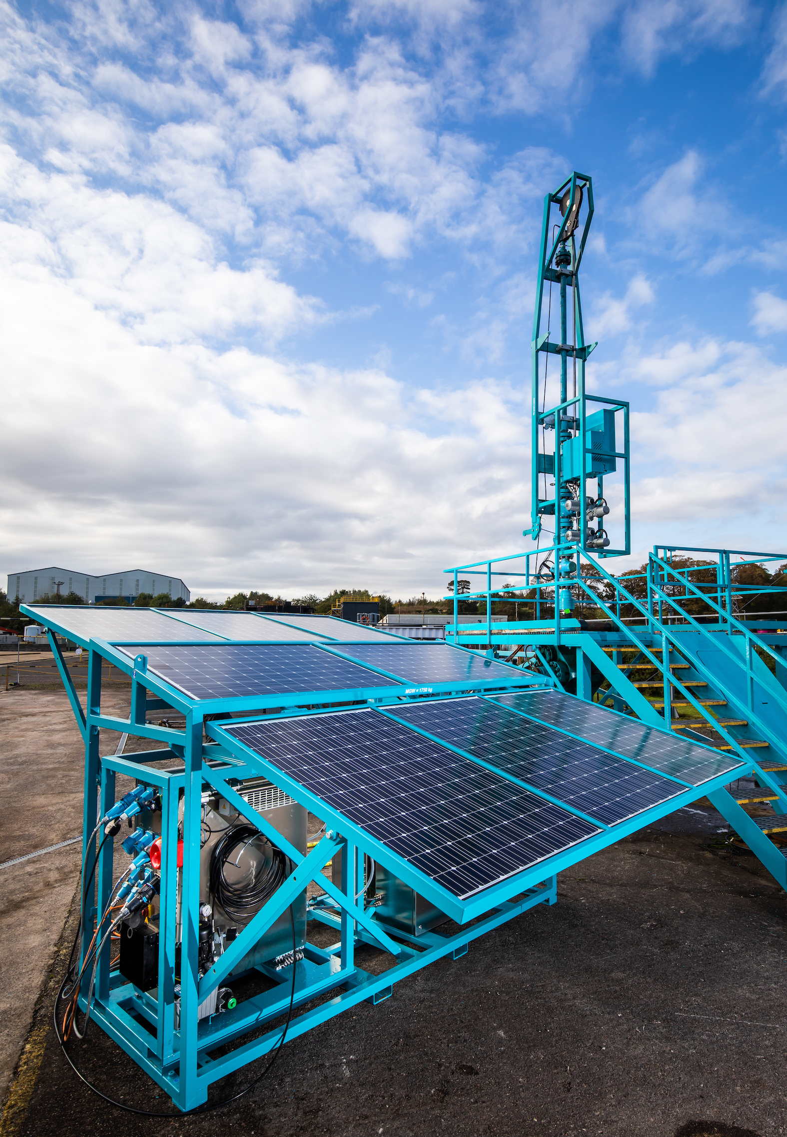 The Galea autonomous well intervention system.