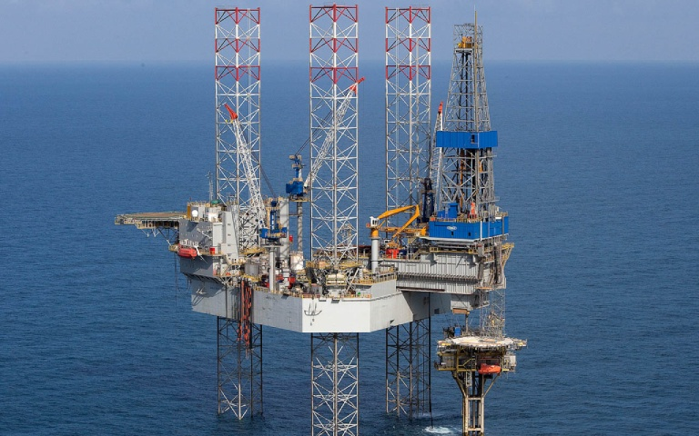 The jackup Noble Scott Marks.