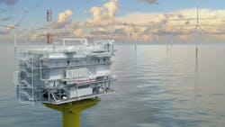 Keppel says it will design and build the topsides modules of two substations for an upcoming undisclosed offshore wind farm project. Keppel says it will design and build the topsides modules of two substations for an upcoming undisclosed offshore wind farm project.