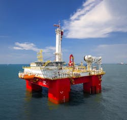 The well intervention vessel Q7000. The well intervention vessel Q7000.