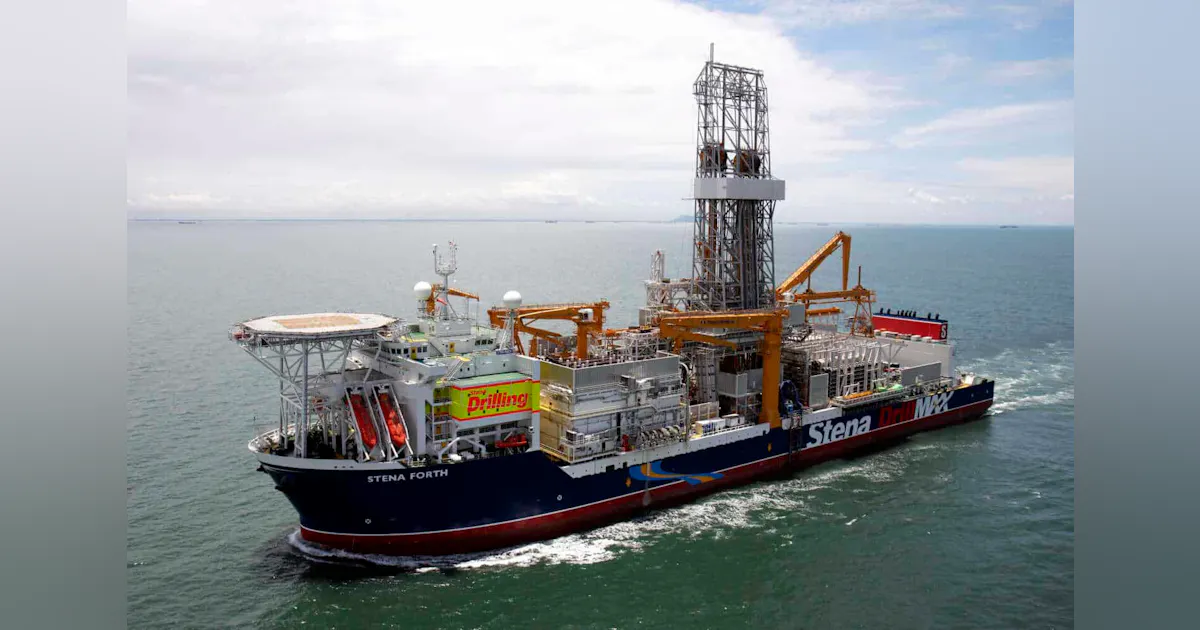 Shell Sta Flo Rig Stena Drilling rig to drill for ExxonMobil offshore eastern Canada ...