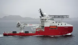 The construction support vessel Far Superior.