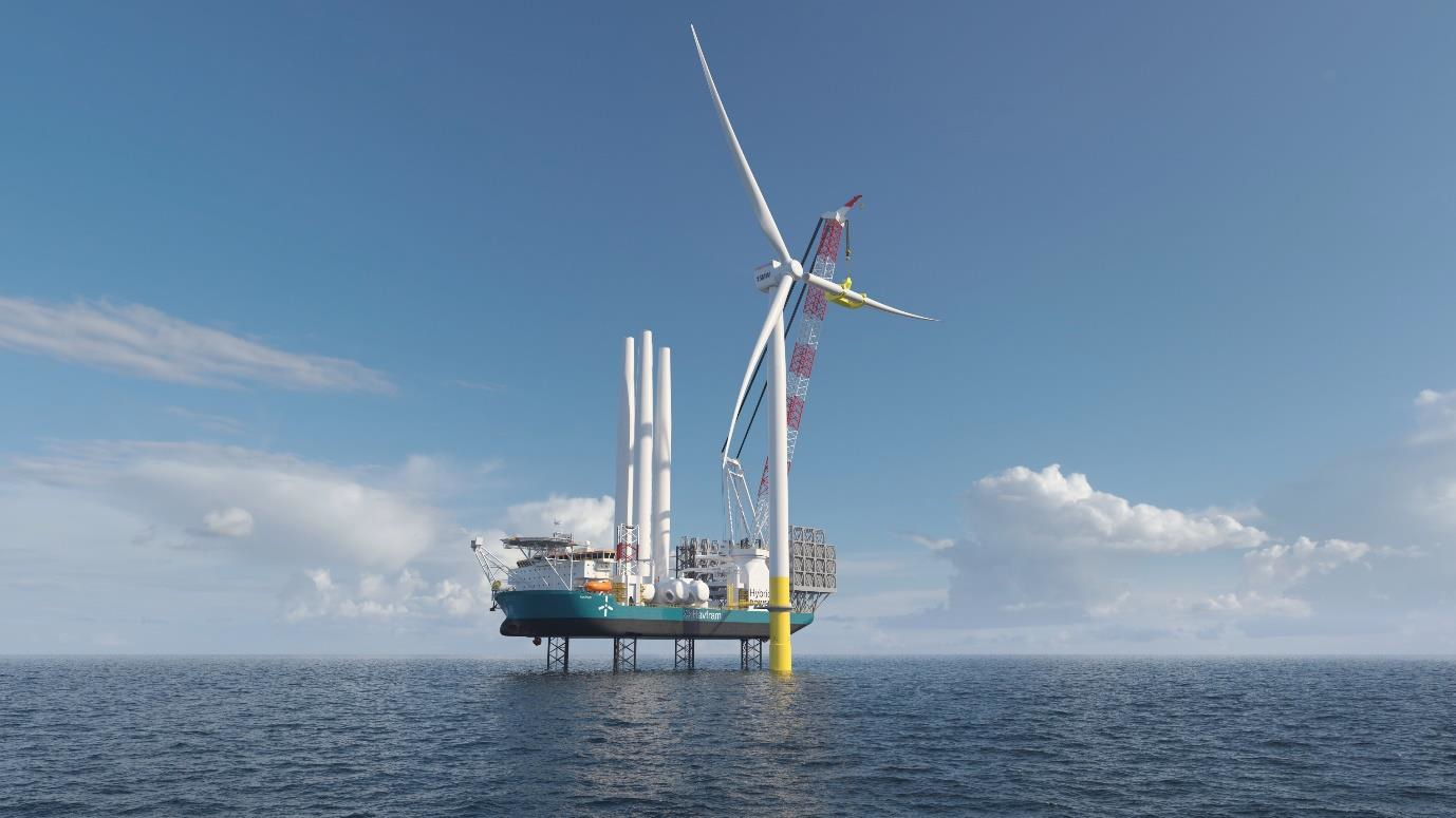 Havfram, J.P. Morgan Commission Offshore Wind Turbine Installation ...