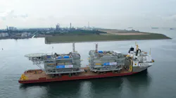 The topsides for Ørsted’s Greater Changhua 1 & 2a offshore substations.
