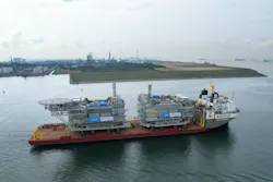 The topsides for Ørsted’s Greater Changhua 1 & 2a offshore substations.