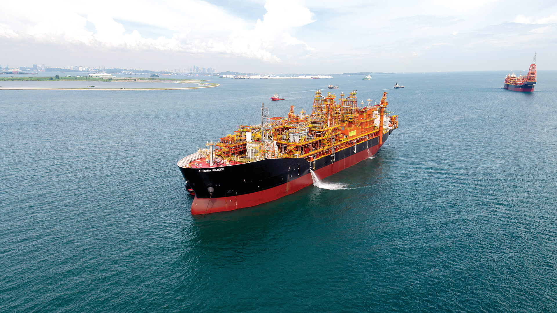 The Kraken field FPSO.