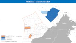 Phase one targets the west Luconia area. This project for the PGS-led consortium is part of the larger Sarawak MC3D award area. Phase one targets the west Luconia area. This project for the PGS-led consortium is part of the larger Sarawak MC3D award area.