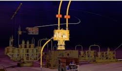 The 15,0000-psi subsea tree injection manifold. The 15,0000-psi subsea tree injection manifold.