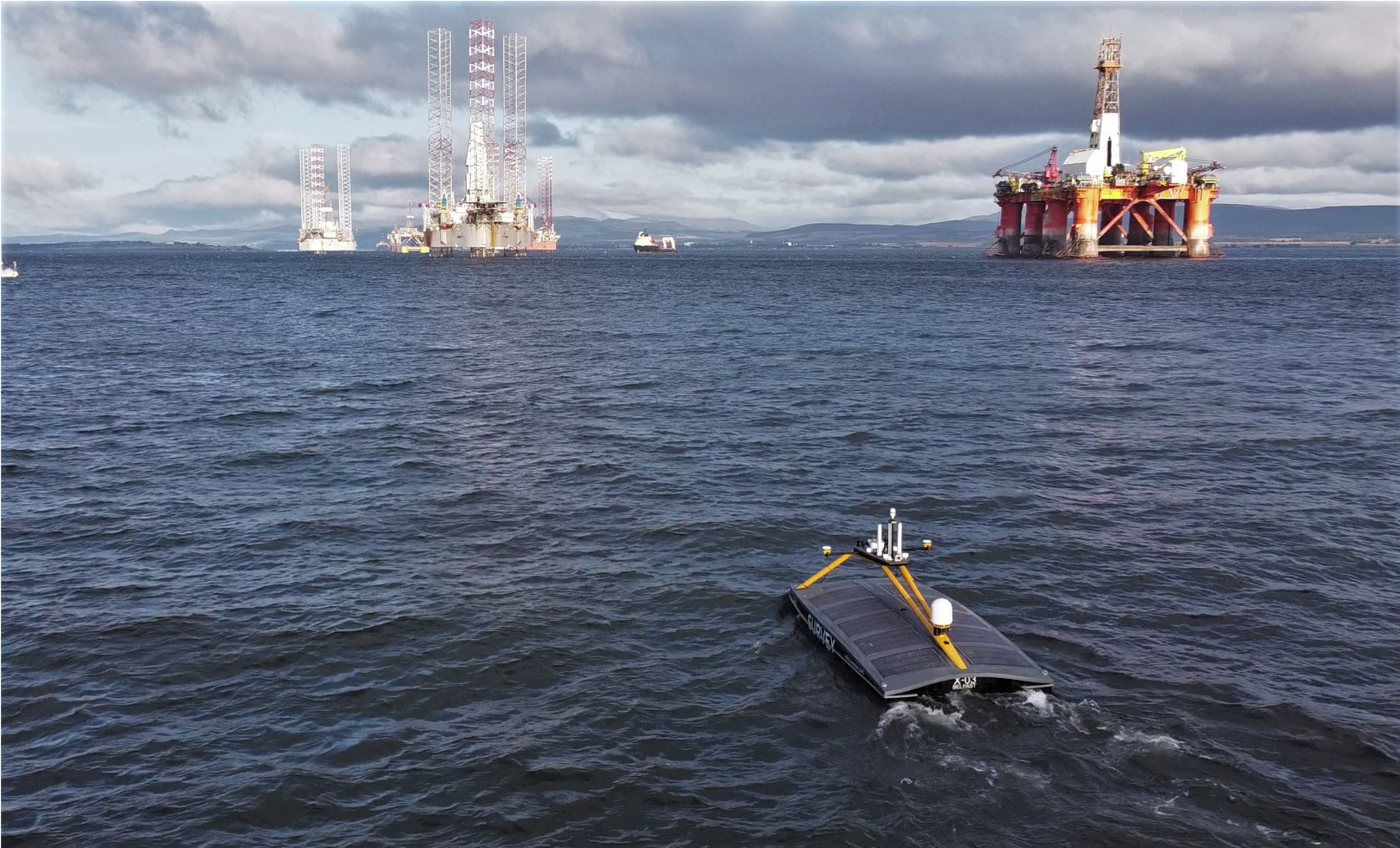 XOCEAN uncrewed surface vessel surveys fish populations around North ...