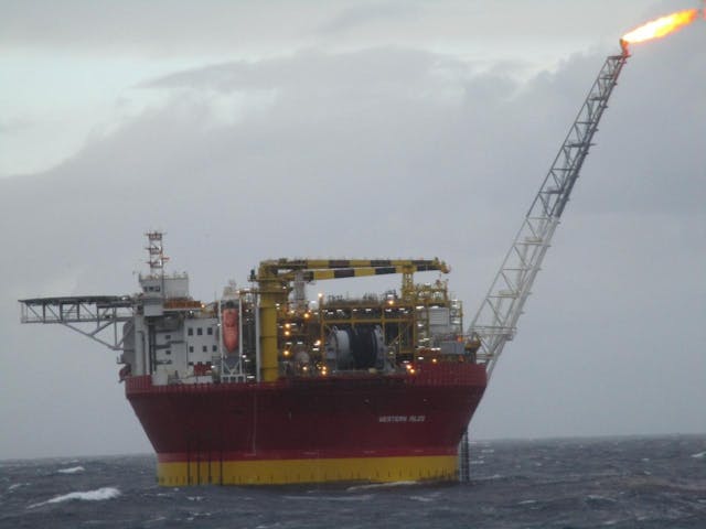 The FPSO Western Isles in the UK North Sea.