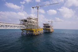 The Safaniya field. The Safaniya field.