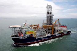 The drillship Stena Forth.