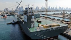 The heavy lift vessel Bokalift 2. The heavy lift vessel Bokalift 2.