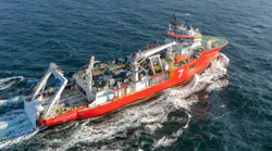 The cable-lay vessel Seaway Phoenix.