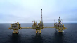 The Culzean field complex in the UK central North Sea.