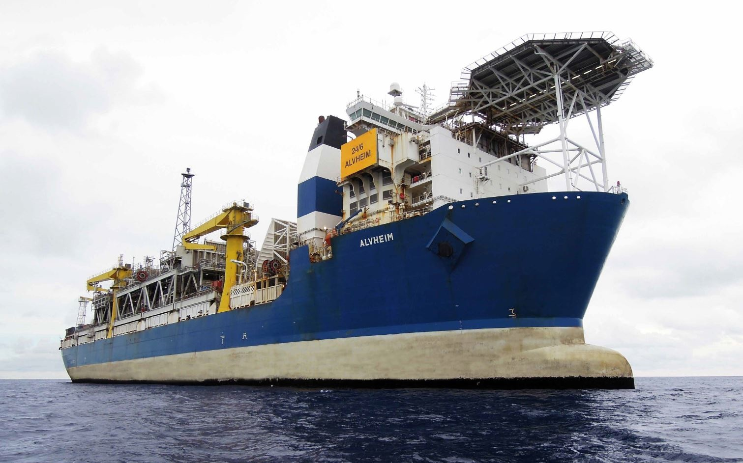 The FPSO Alvheim.