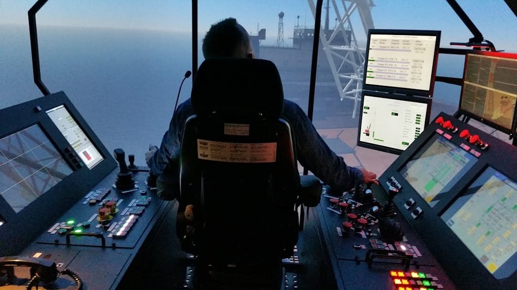 Kongsberg Digital Heerema Offshore Crane Simulation