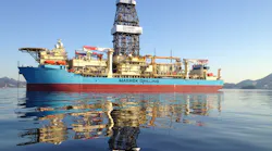The drillship Maersk Voyager.