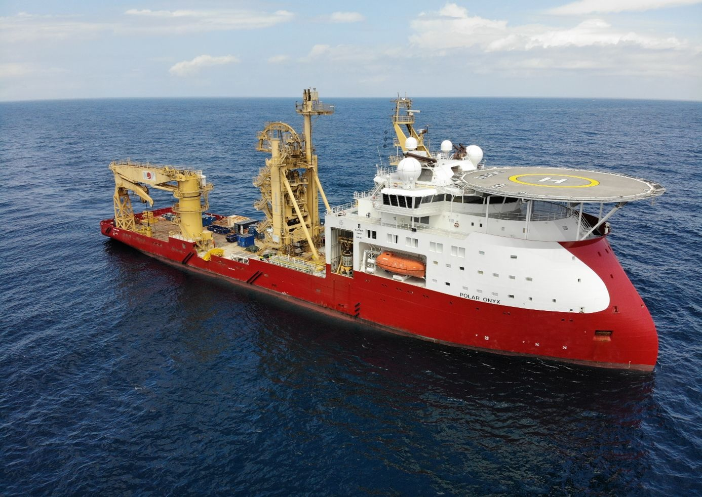 The Polar Onyx will be converted to a cable lay vessel.