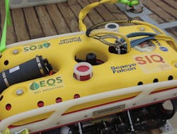 The Falcon ROV. The Falcon ROV.