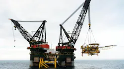 Ketch And Schooner Being Installed Heerema