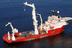 The subsea construction vessel BOA SUB C. The subsea construction vessel BOA SUB C.