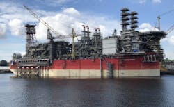 The FPSO Energean Power. The FPSO Energean Power.