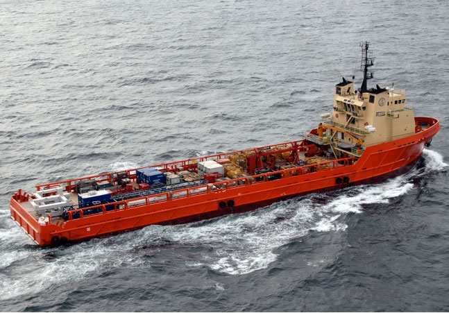 The platform supply vessel Kobe Chouest.